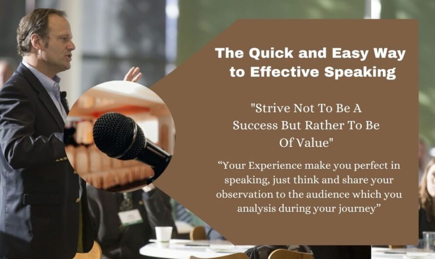 How Can You Become an Effective Speaker Learn with – Dale Carnegie the World Voice