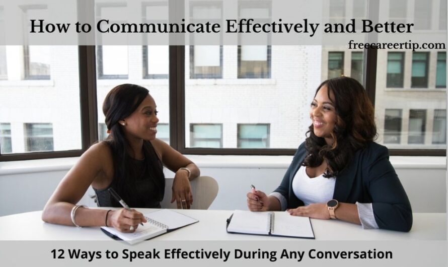 Communication is the Best Solution of Any Problem – For Better Relationship Learn “How to communicate with each other”
