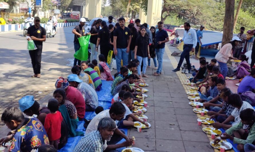 14th feb Roti Day : Spreading love through feeding poors